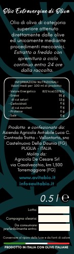 L'ARMONIOSO - Lattina cilindrica da 0,5 l - immagine 3
