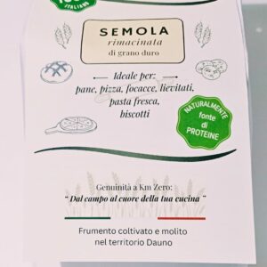 Semola rimacinata di grano duro